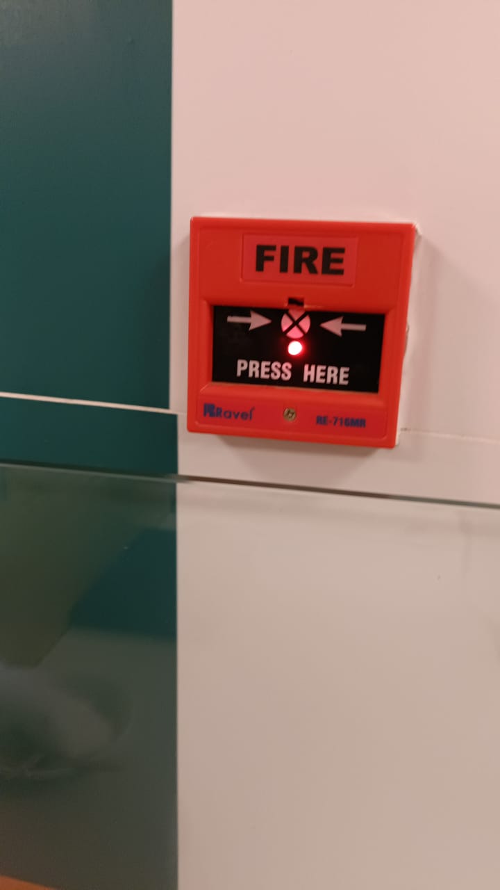 Fire reset switch