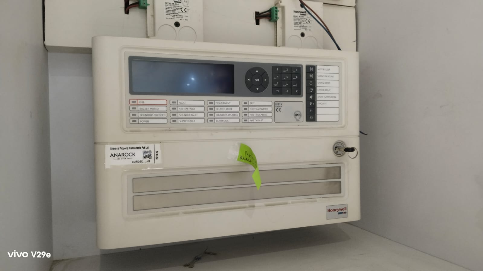 Control Panel- Honeywell