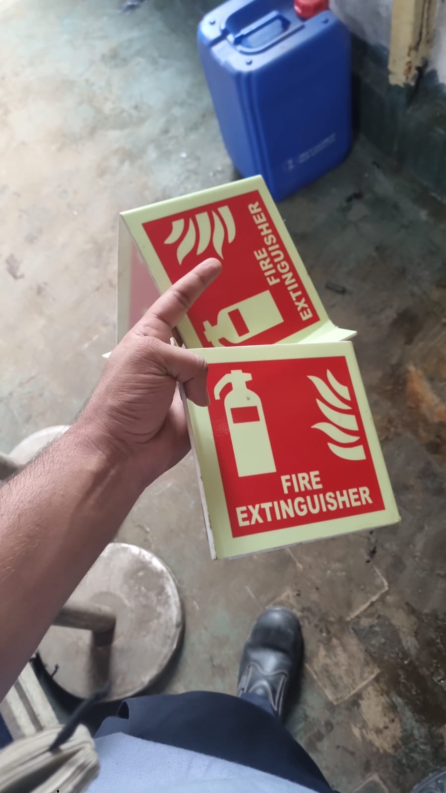 Fire Safety Sticker