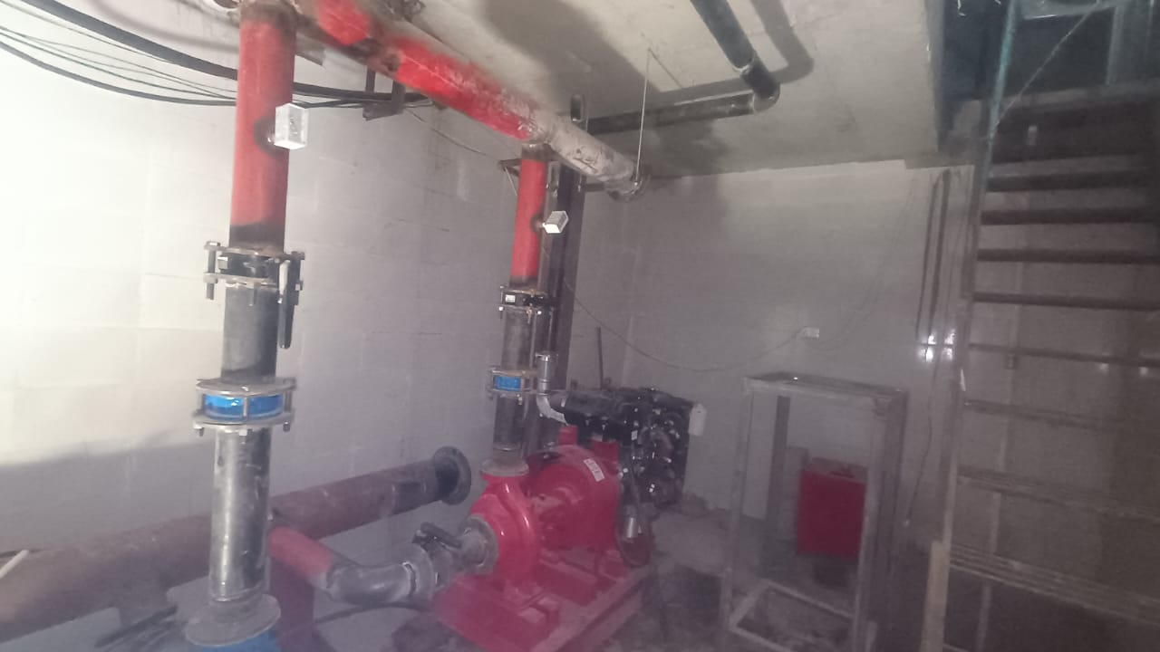 Pump outlet line Safety