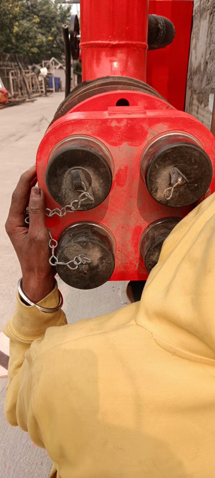 Fighting Hose Pipe connection