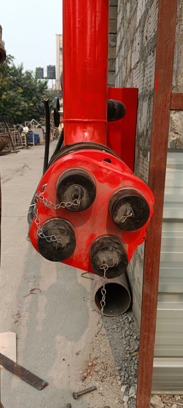 Fighting Hose Pipe Connection